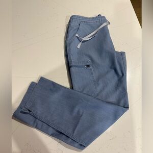 Figs Yola Skinny Scrub Pant in Heather Indigo Size Medium